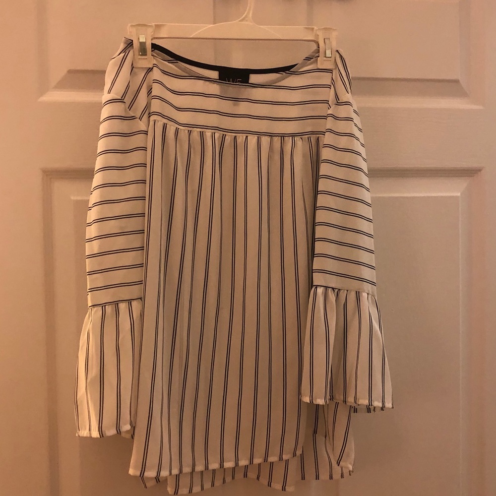 W5 striped peasant top NWOT